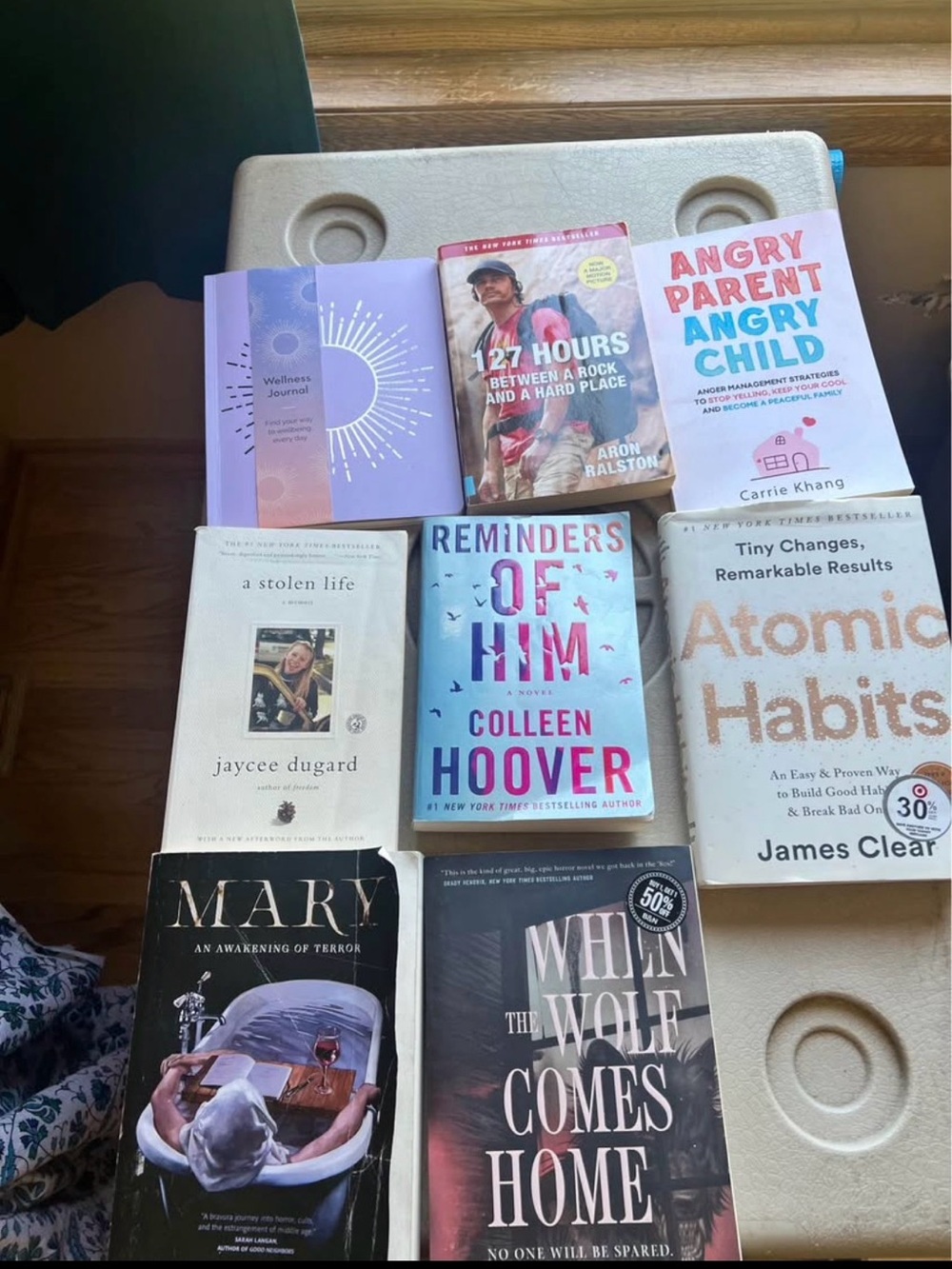Assorted Paperback Book Lot - Mixed Colors - Home Accents